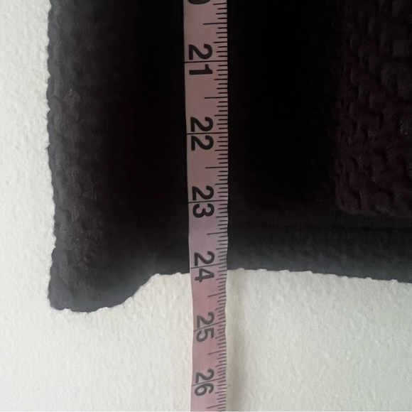 ANTHROPOLOGIE DELETTA ruffle sleeve tank top Black Women’s SIZE‎ MEDIUM chic - Picture 9 of 10